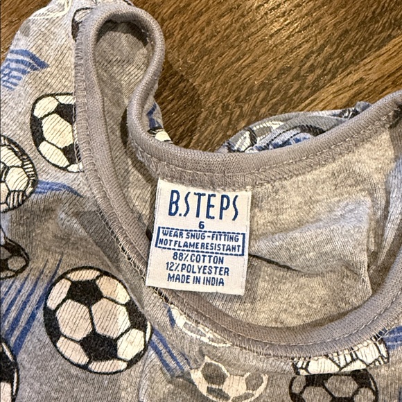 B Steps Pajama Set - Picture 2 of 3